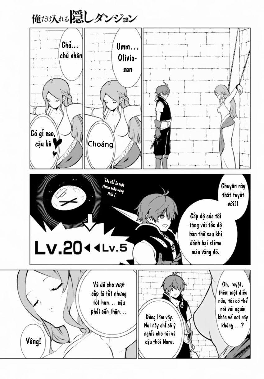 Ore Dake Haireru Kakushi Dungeon: Kossori Kitaete Sekai Saikyou 3 trang 7