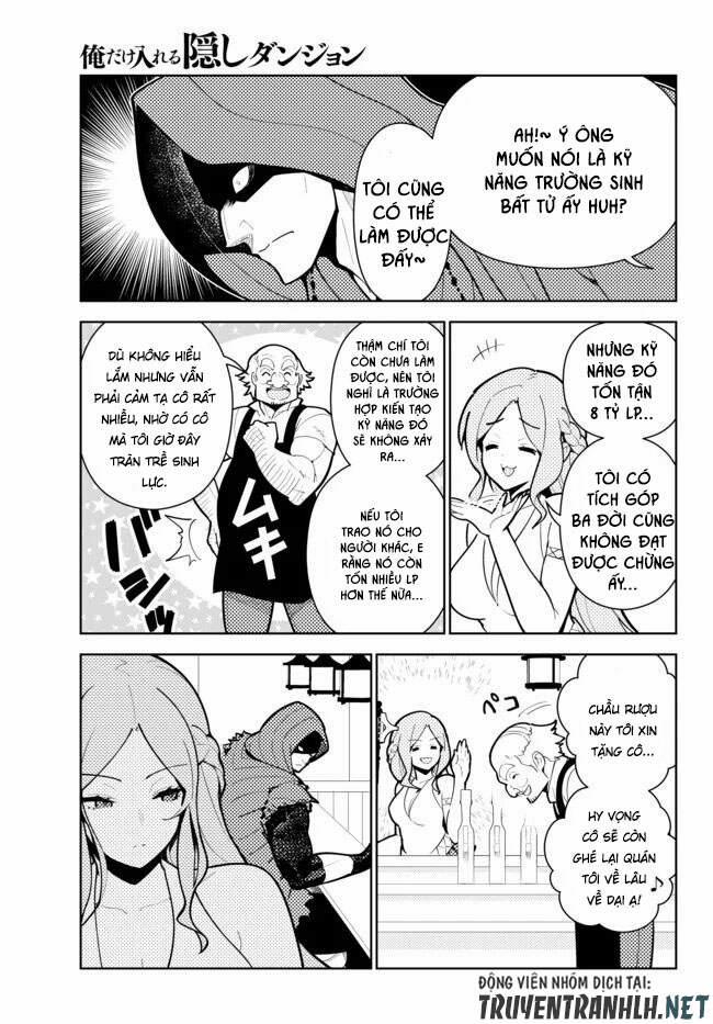 Ore Dake Haireru Kakushi Dungeon: Kossori Kitaete Sekai Saikyou 55 trang 8