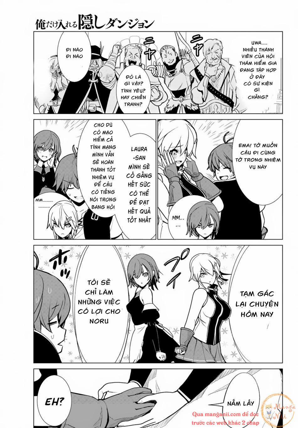 Ore Dake Haireru Kakushi Dungeon: Kossori Kitaete Sekai Saikyou 6 trang 3