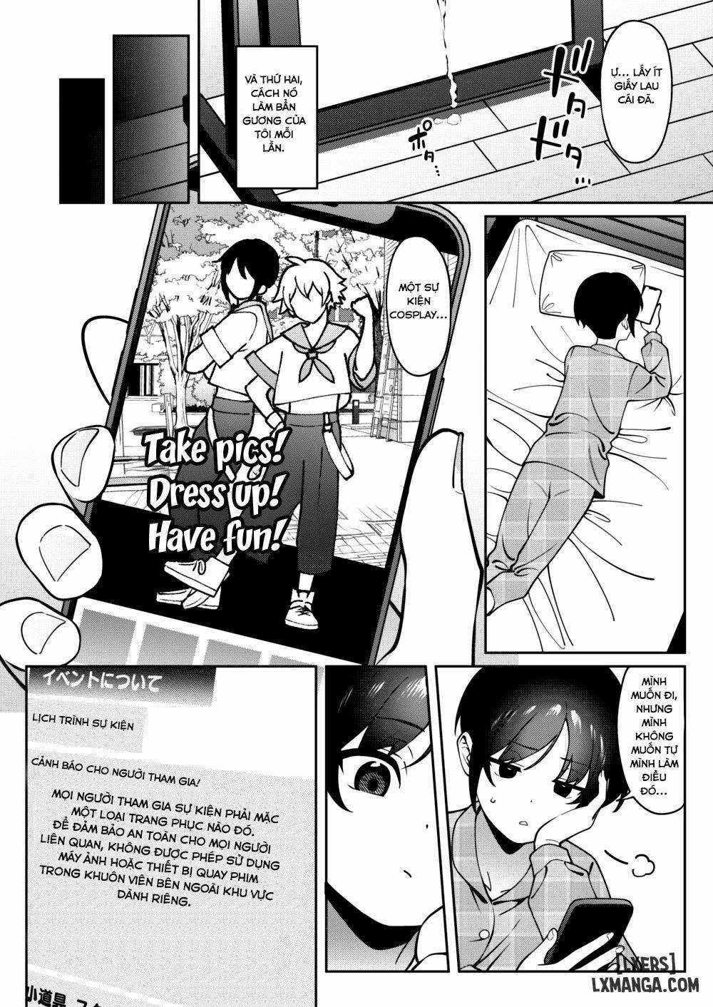 Ore no Himitsu ni Fureru Yubi. Oneshot trang 7