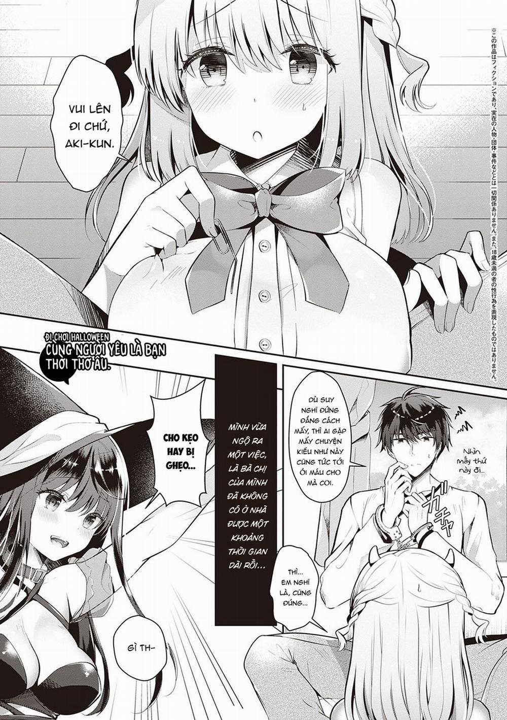 Osananajimi de Koibito no Kanojo to Shitai Koto Zenbu 0 Đi chơi lễ hội Halloween cùng người yêu là bạn thời thơ ấu trang 0