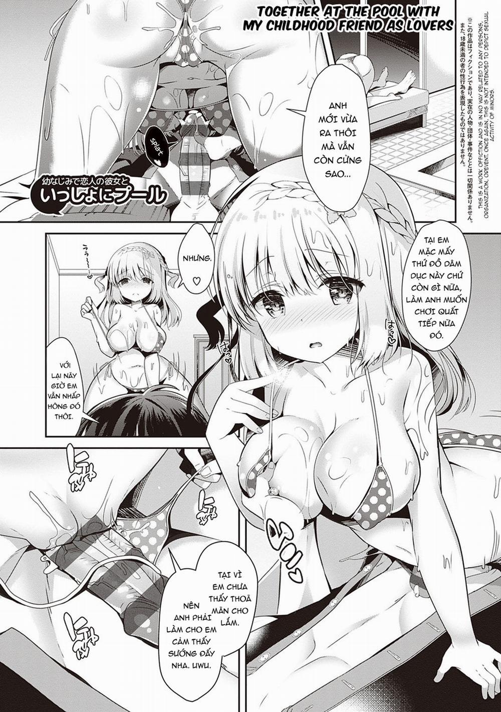 Osananajimi de Koibito no Kanojo to Shitai Koto Zenbu 0 Tại bể bơi cùng với người bạn thời thơ ấu trang 0
