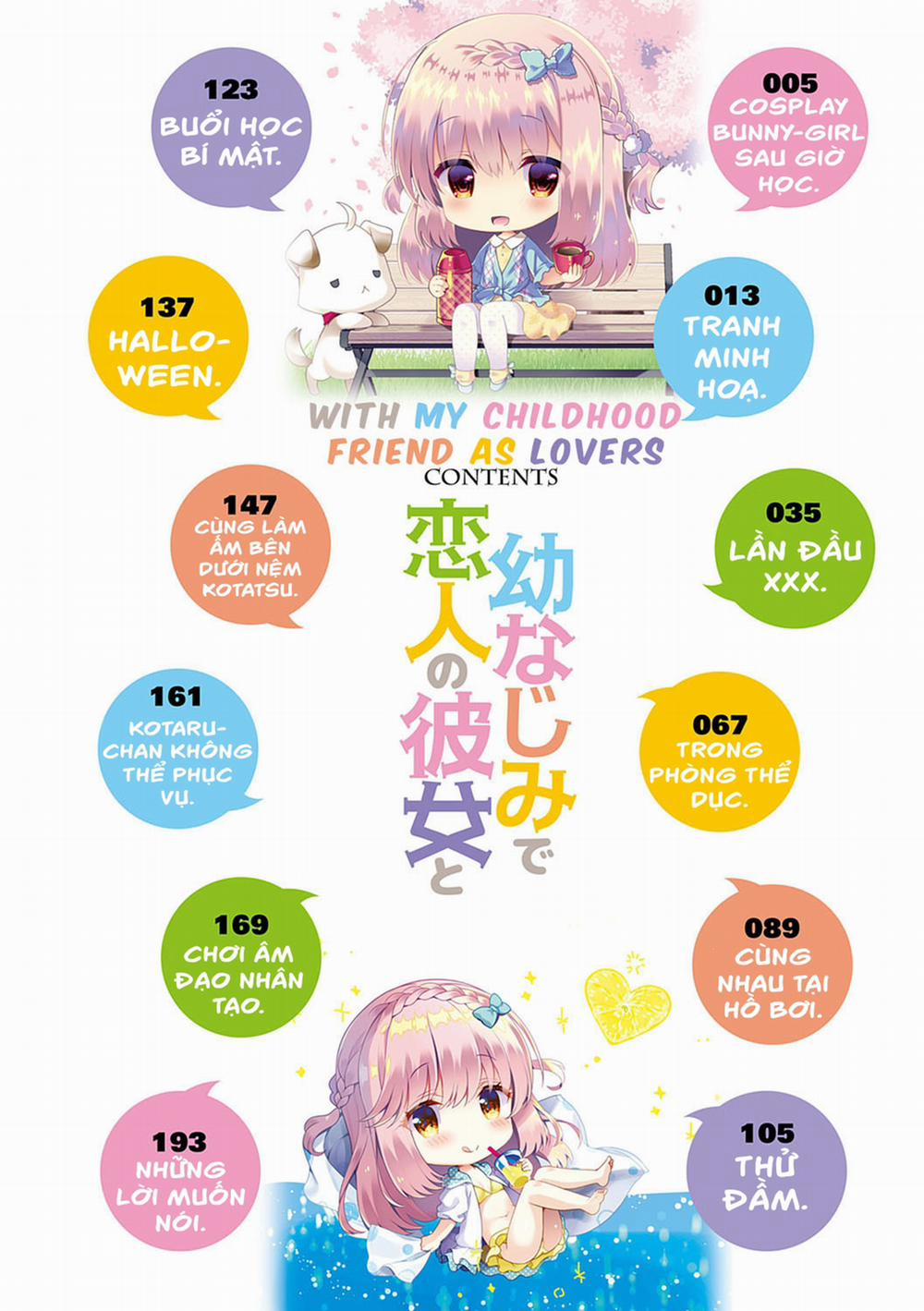 Osananajimi de Koibito no Kanojo to Shitai Koto Zenbu Mở màn trang 2