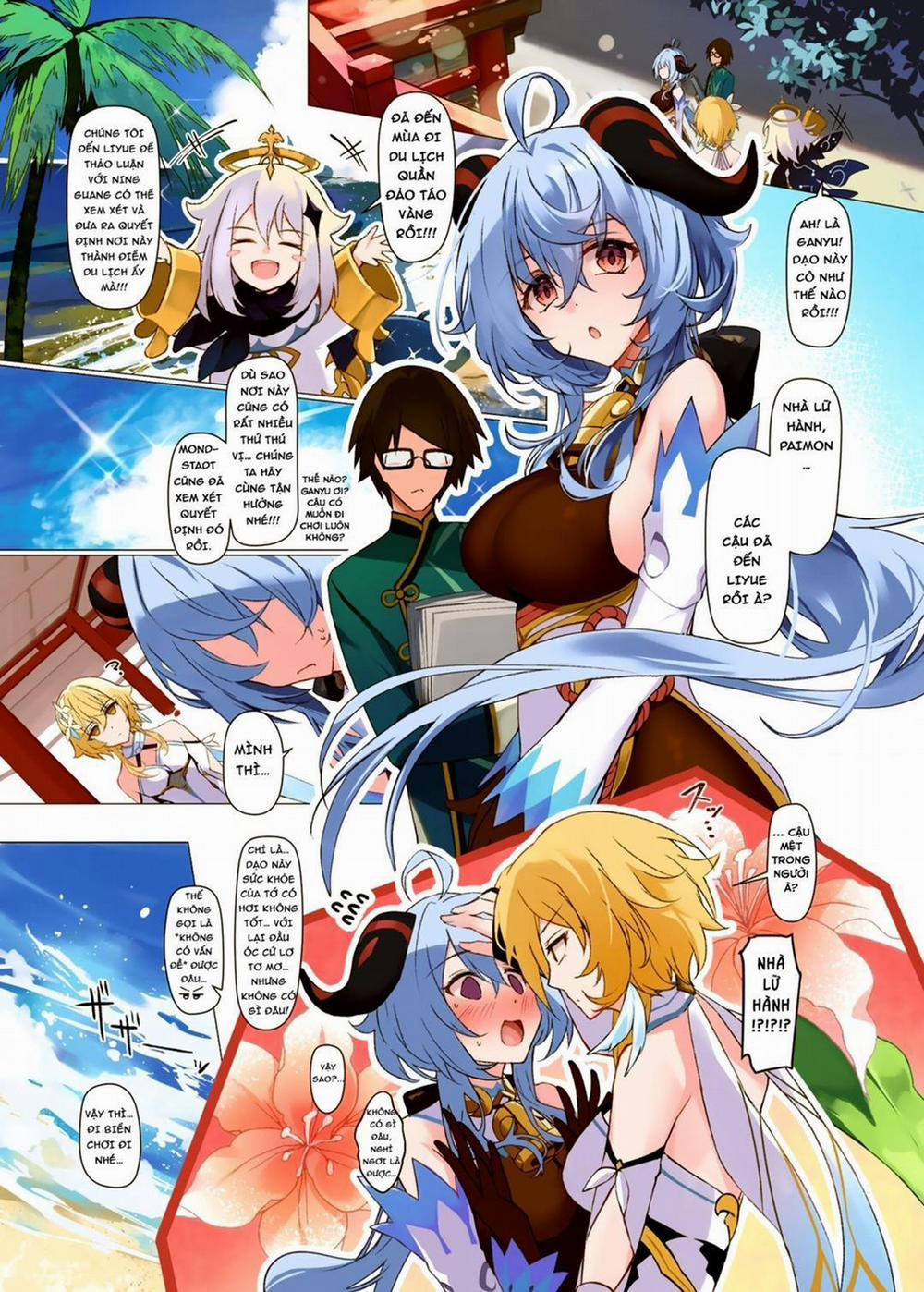 Osawari Sasete! Ganyu-sama Oneshot trang 3
