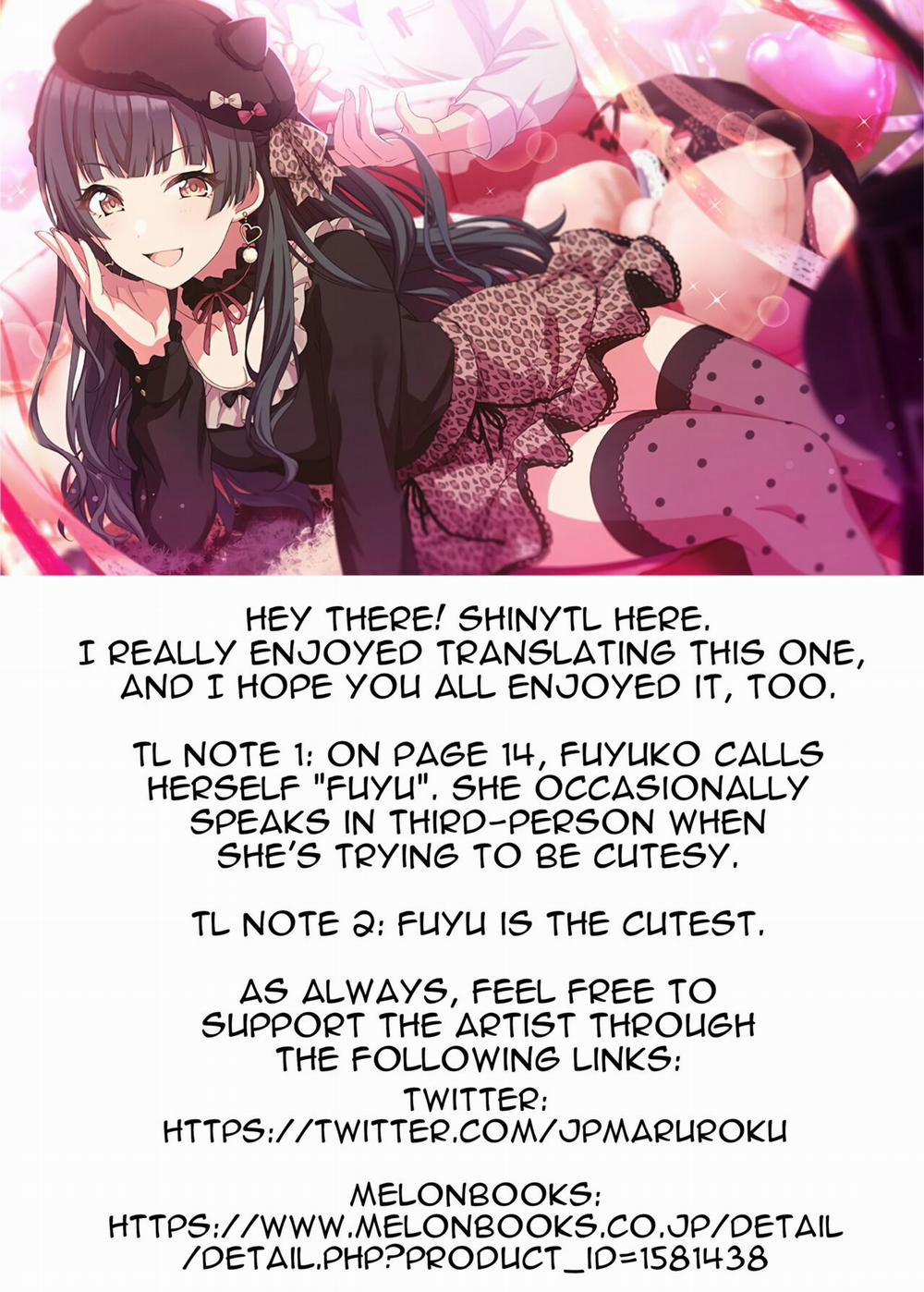 Oshiete! Fuyuko Chan Oneshot trang 24