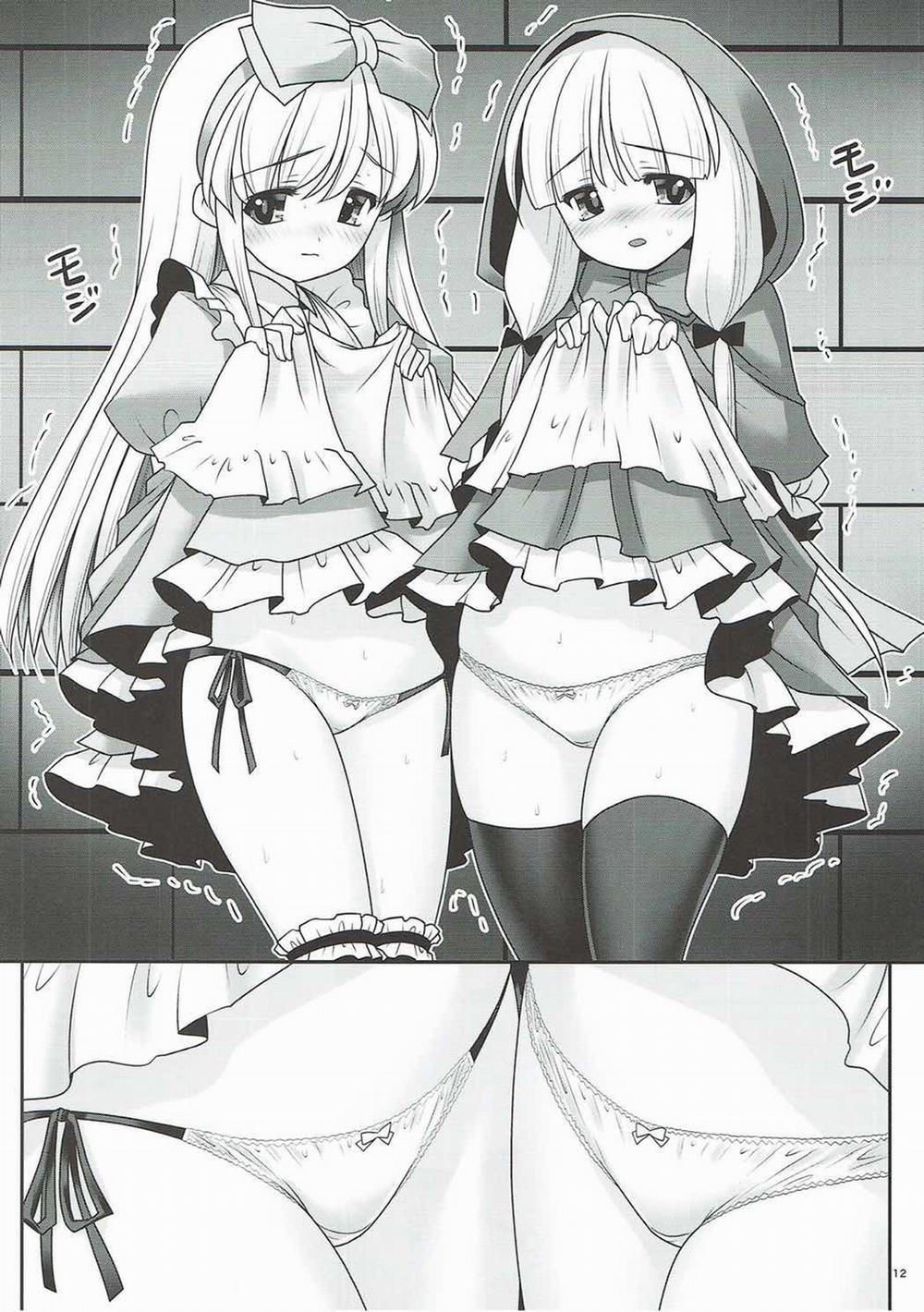 Osoware Nureru Ehon no Shoujo (Cuộc đời sa ngã của Alice và cô bé Khăn Đỏ ) Oneshot trang 11