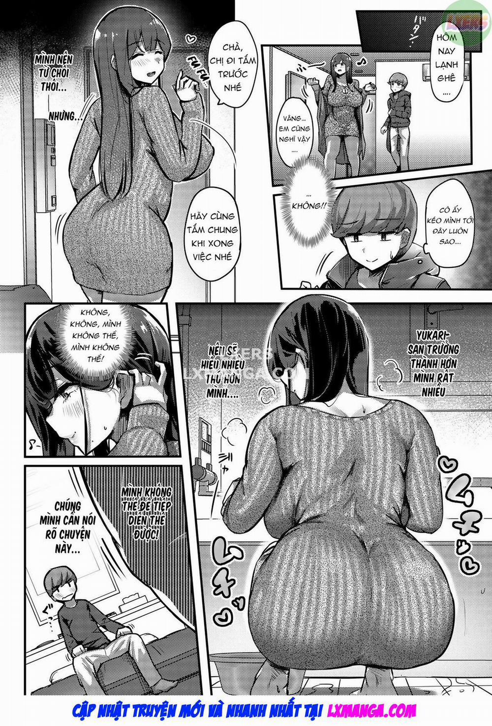 Otonari-San No Muchimuchi Wakazuma To Matching Shichatta Hanashi Oneshot trang 10