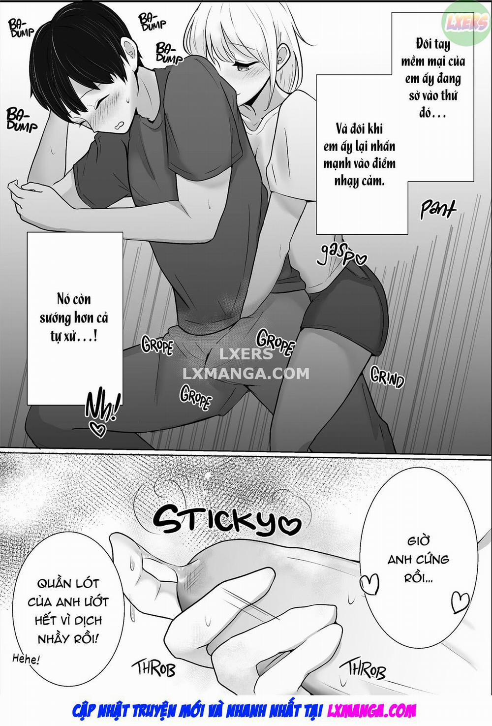 Otonashii Kouhai ni Semerare Ikikuruu Hanashi Oneshot trang 13