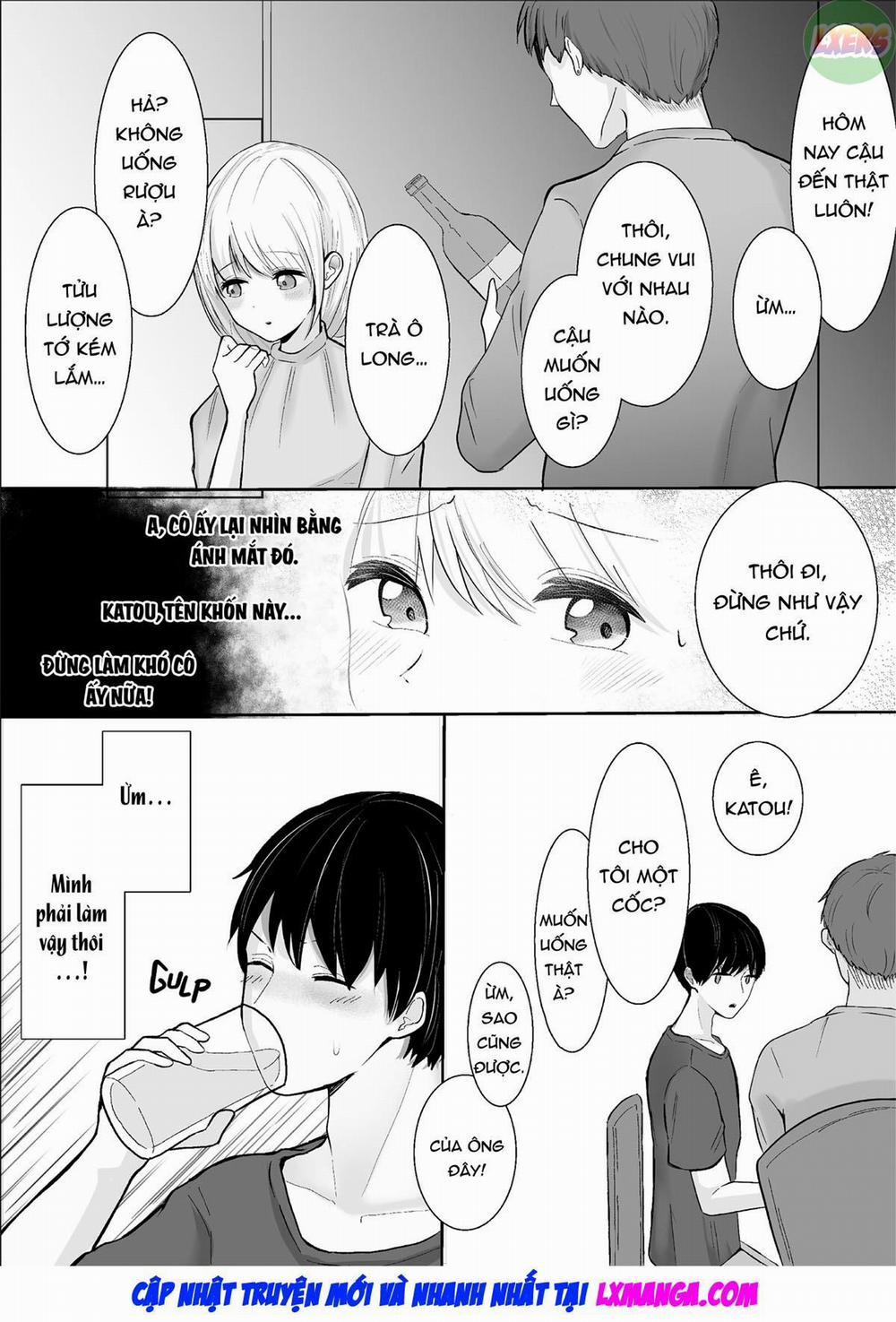 Otonashii Kouhai ni Semerare Ikikuruu Hanashi Oneshot trang 4