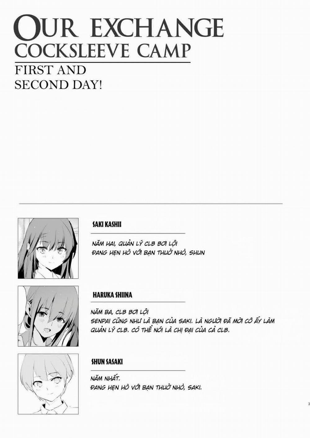 Our Exchange Cocksleeve Camp – First and Second Day! Oneshot trang 4