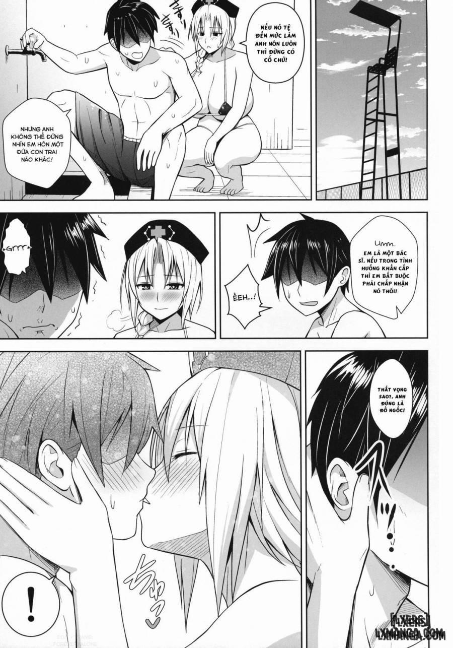 P-Cup Eirin no Mizugi ga Himo ni Naru Hanashi Oneshot trang 12