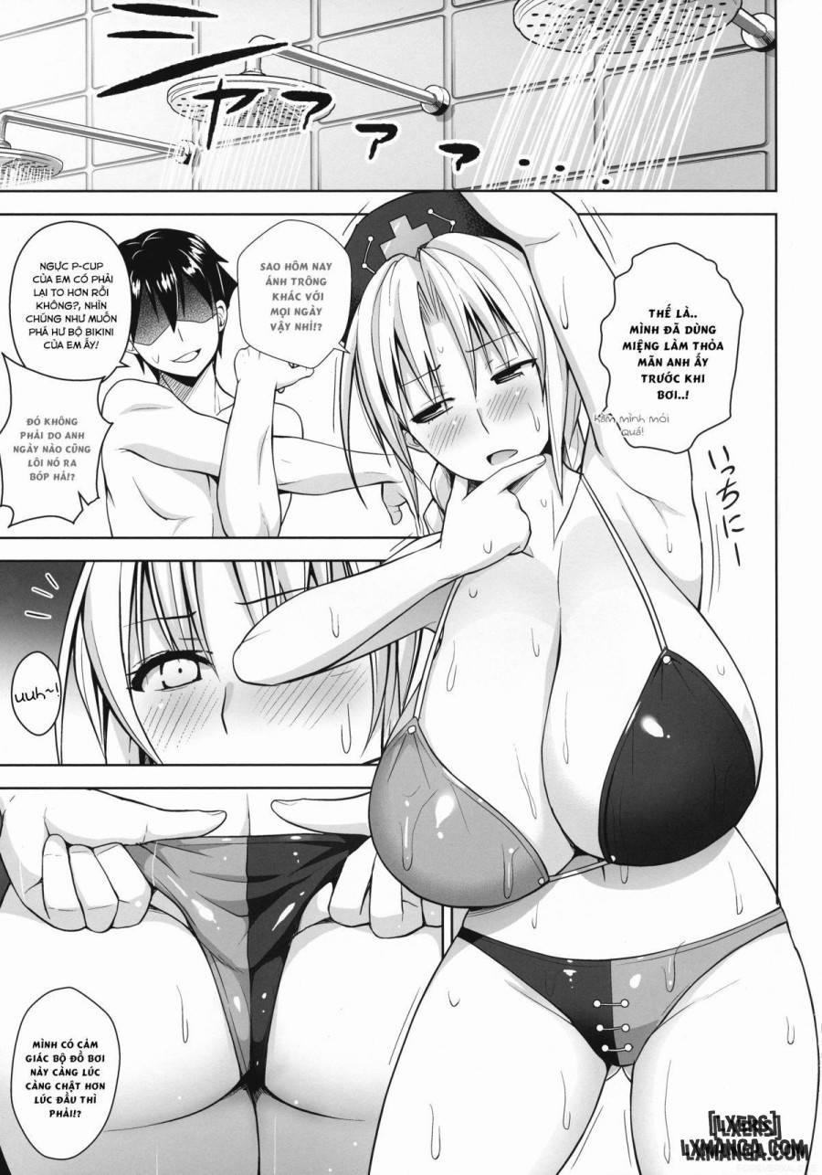 P-Cup Eirin no Mizugi ga Himo ni Naru Hanashi Oneshot trang 3