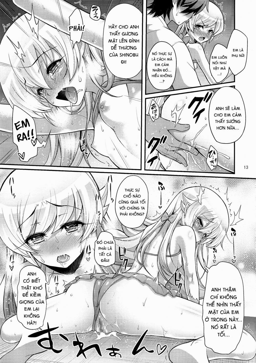 Pachimonogatari: Shinobu Collection (Bakemonogatari) Oneshot trang 13