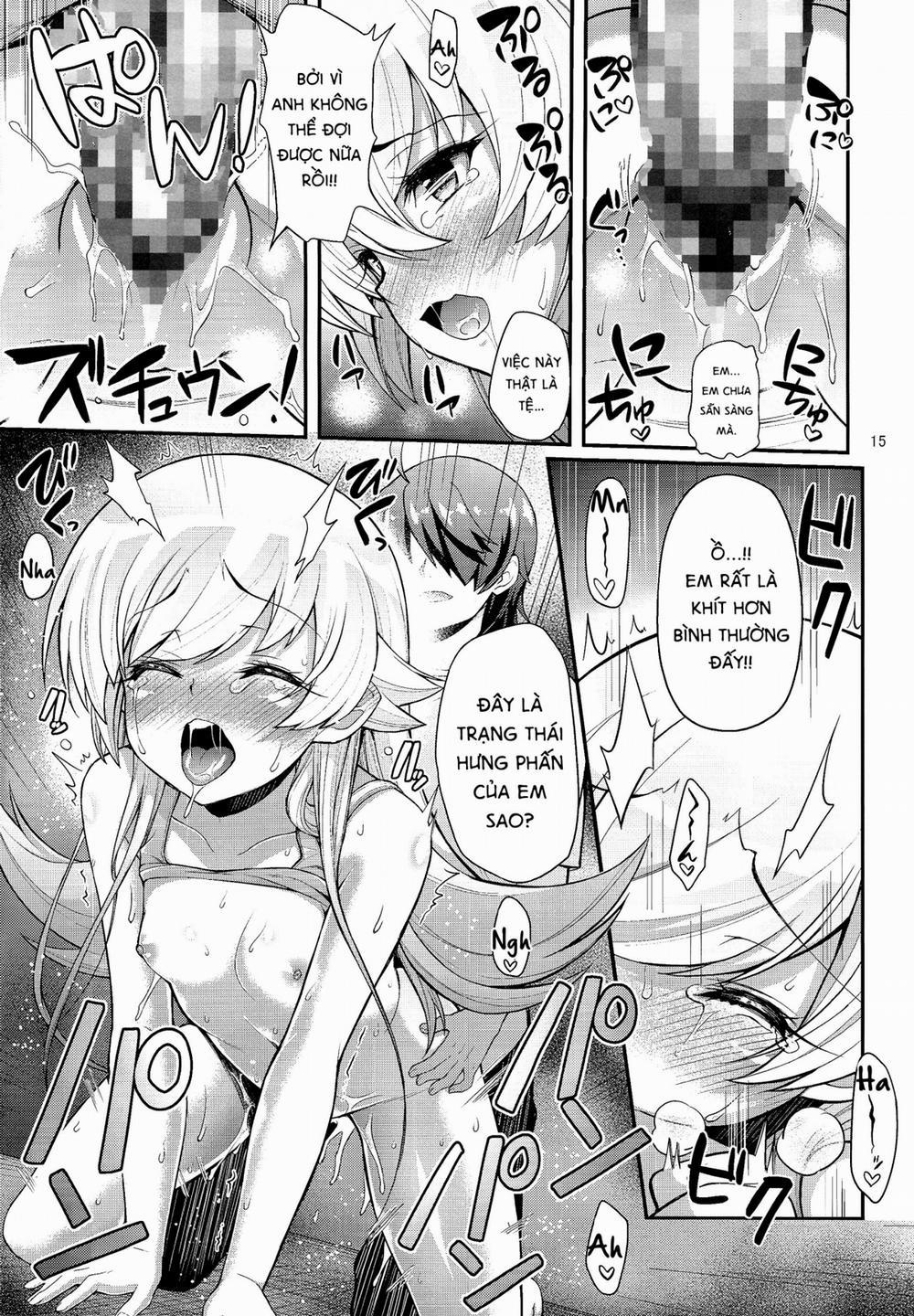 Pachimonogatari: Shinobu Collection (Bakemonogatari) Oneshot trang 15