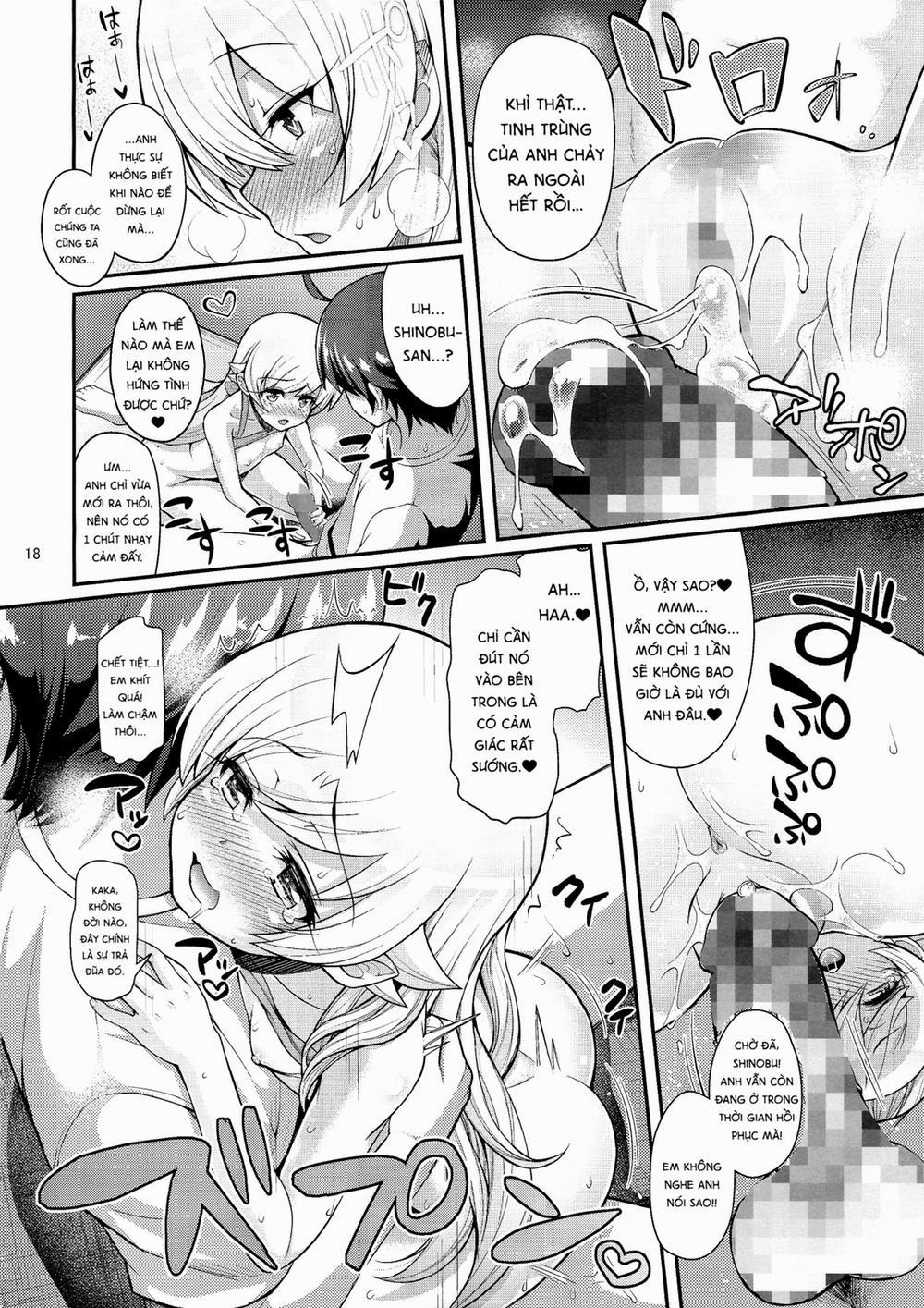 Pachimonogatari: Shinobu Collection (Bakemonogatari) Oneshot trang 18