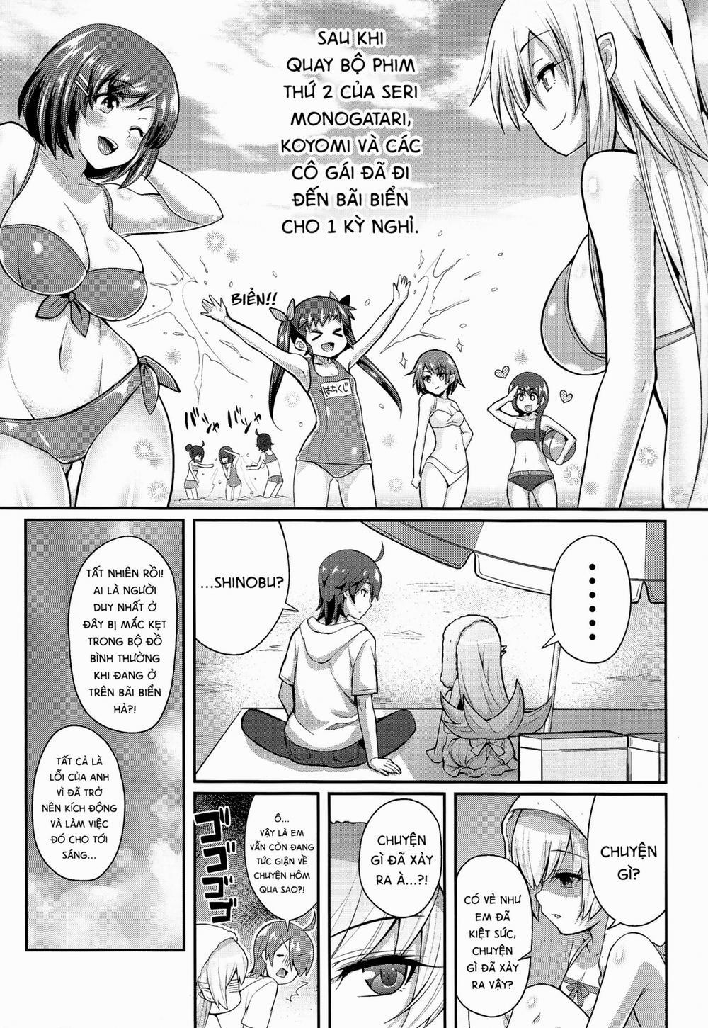 Pachimonogatari: Shinobu Collection (Bakemonogatari) Oneshot trang 3