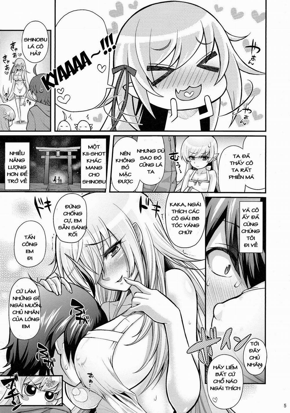 Pachimonogatari: Shinobu Happy Route (Bakemonogatari) Oneshot trang 3