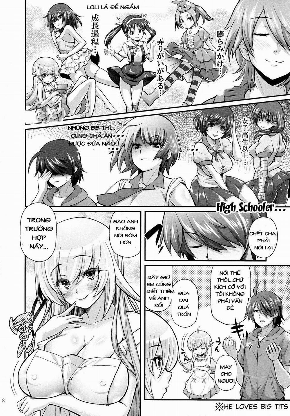 Pachimonogatari: Shinobu Happy Route (Bakemonogatari) Oneshot trang 6