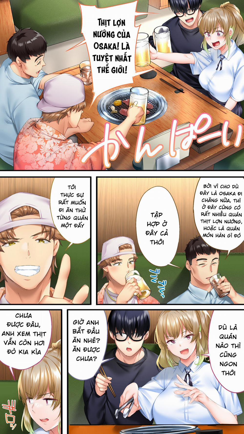 Panpan Travelers Oosaka Shuudan Rapehen Oneshot trang 103