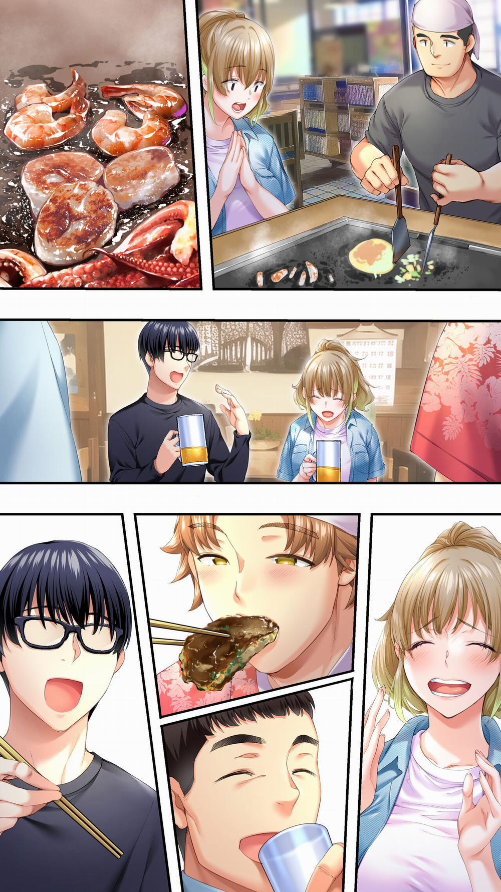 Panpan Travelers Oosaka Shuudan Rapehen Oneshot trang 22