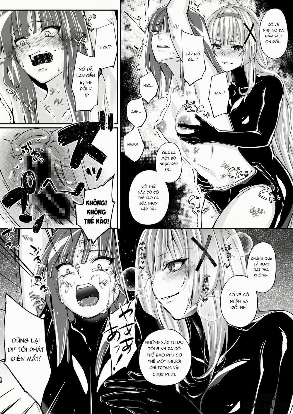 Parasite Rubber - The Tale of a Princess Knight Parasitized by Black Rubber Tentacle Clothes Oneshot trang 27