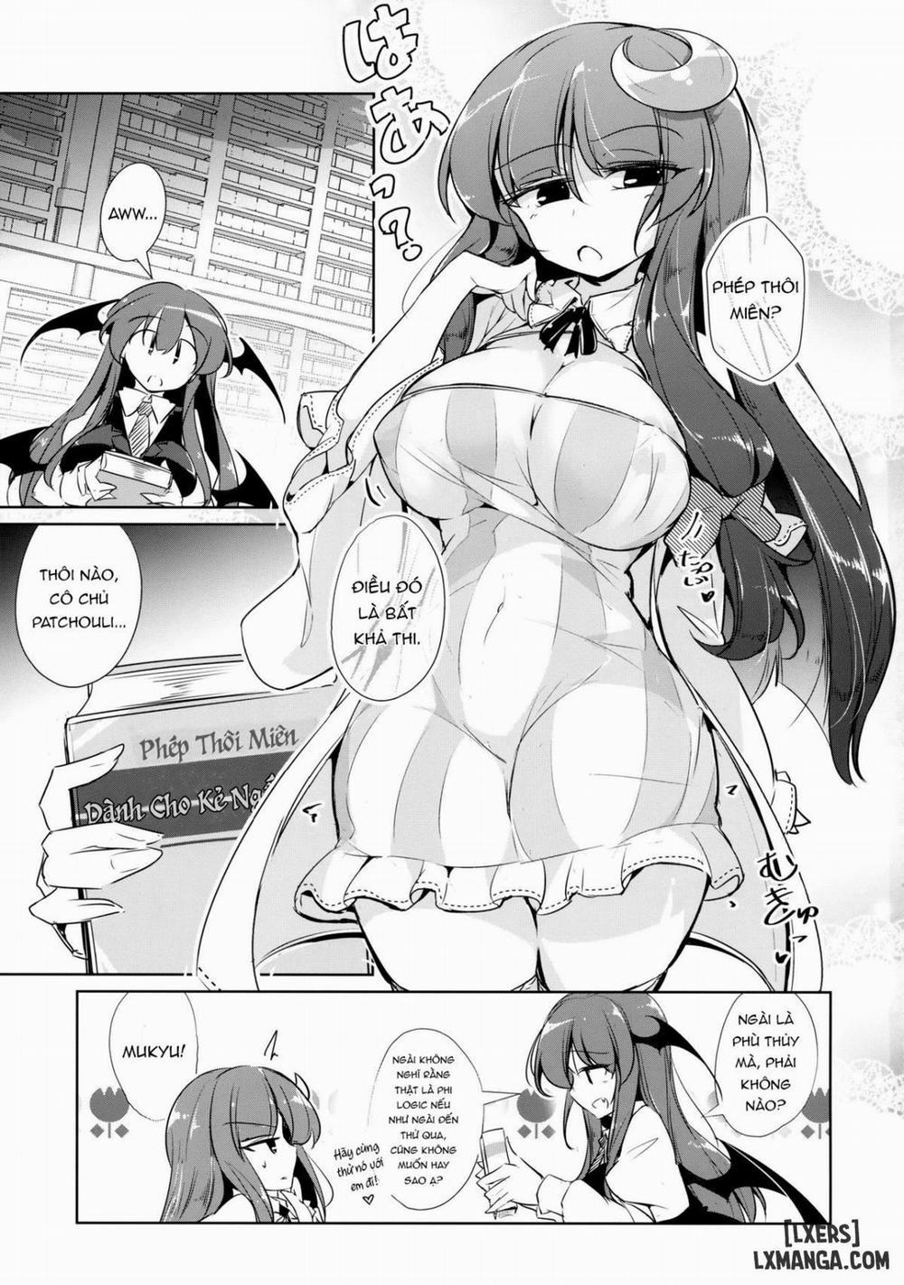 PatchouKoa Nyuuetsu Shujuu Gyakutenda Oneshot trang 1