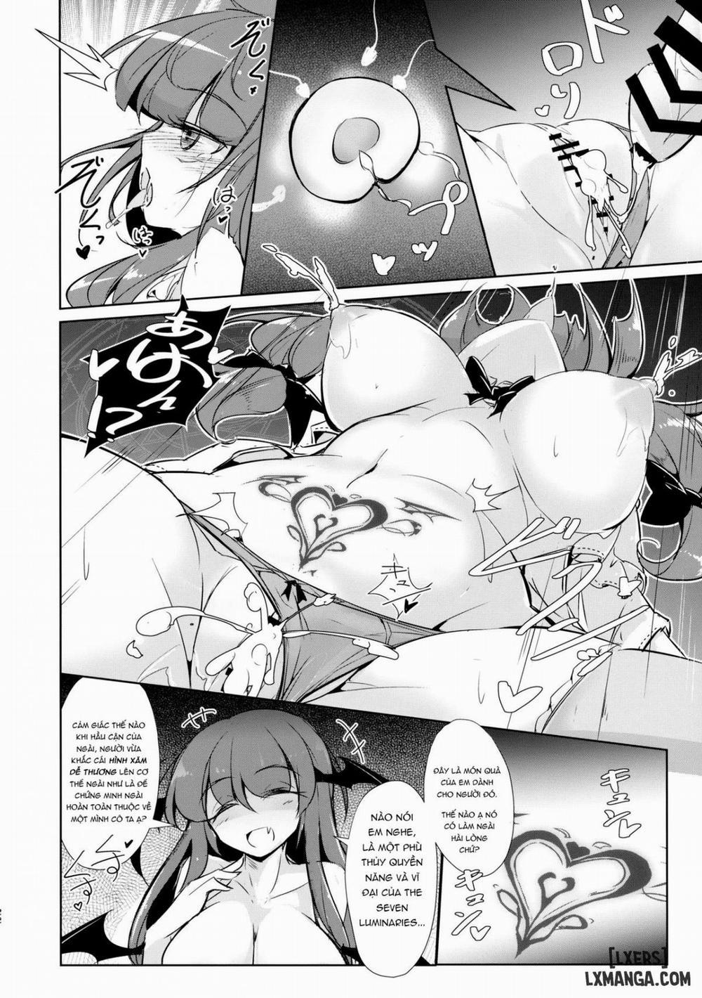PatchouKoa Nyuuetsu Shujuu Gyakutenda Oneshot trang 18