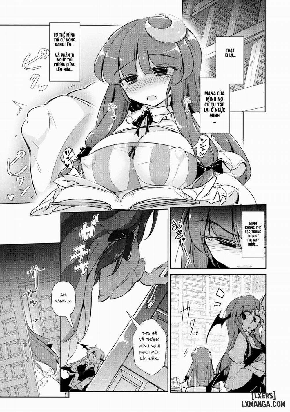 PatchouKoa Nyuuetsu Shujuu Gyakutenda Oneshot trang 8