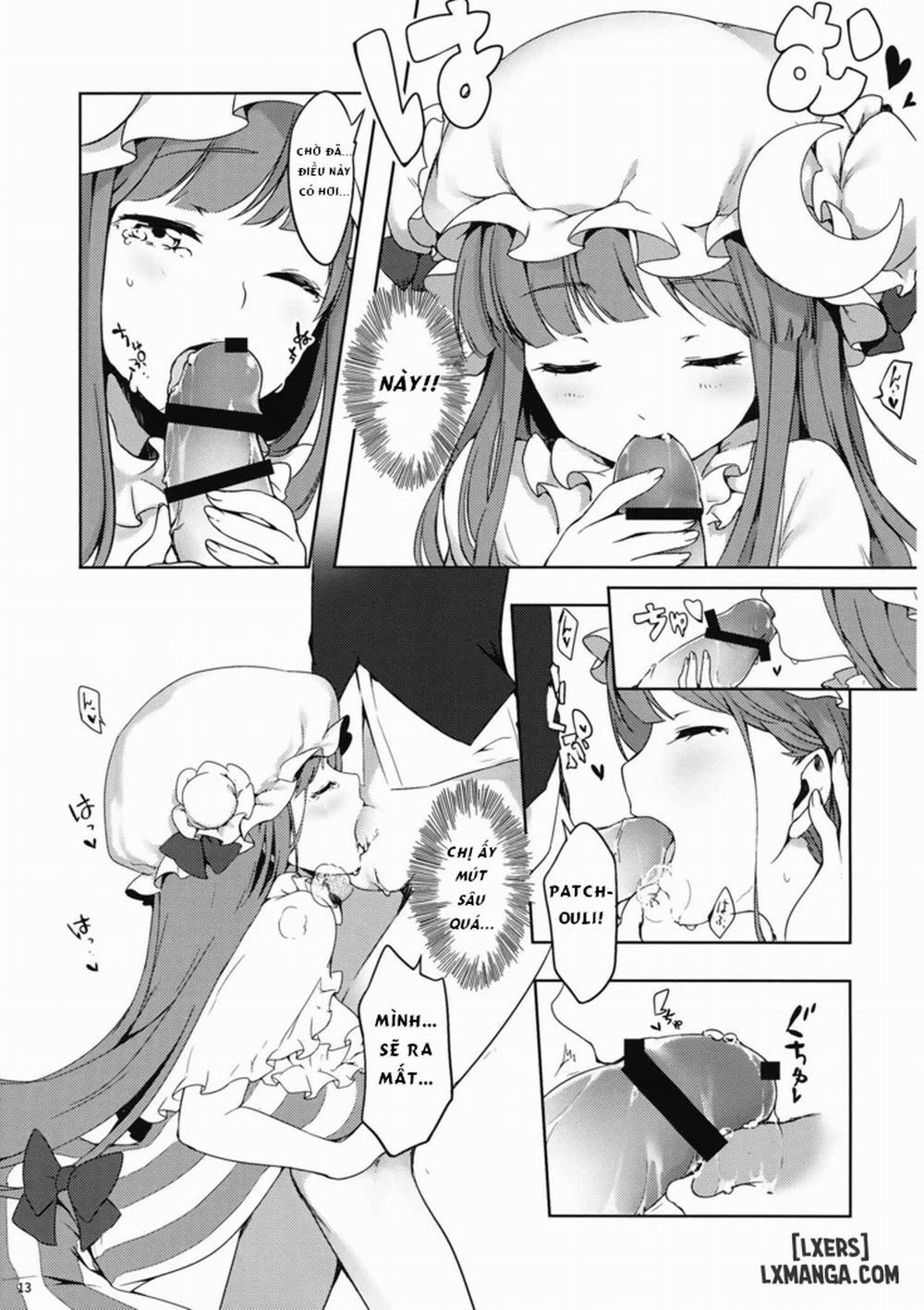 Patchouli-san ni Yowami o Nigiraretai Oneshot trang 10