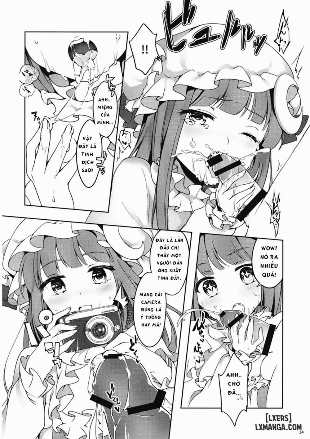 Patchouli-san ni Yowami o Nigiraretai Oneshot trang 11