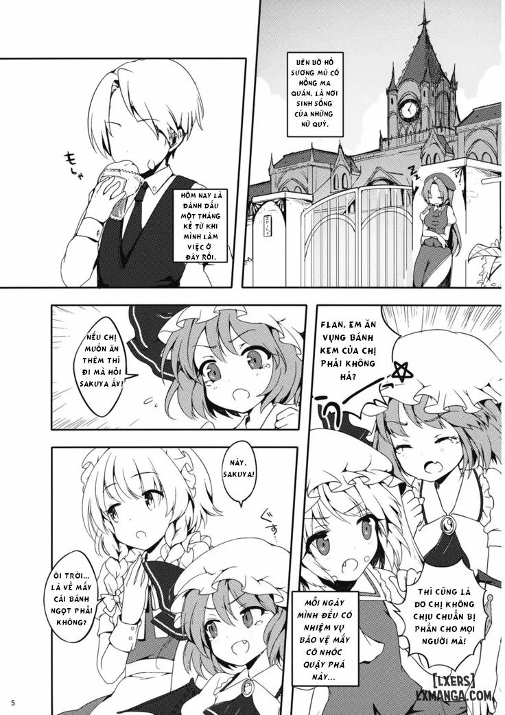 Patchouli-san ni Yowami o Nigiraretai Oneshot trang 2