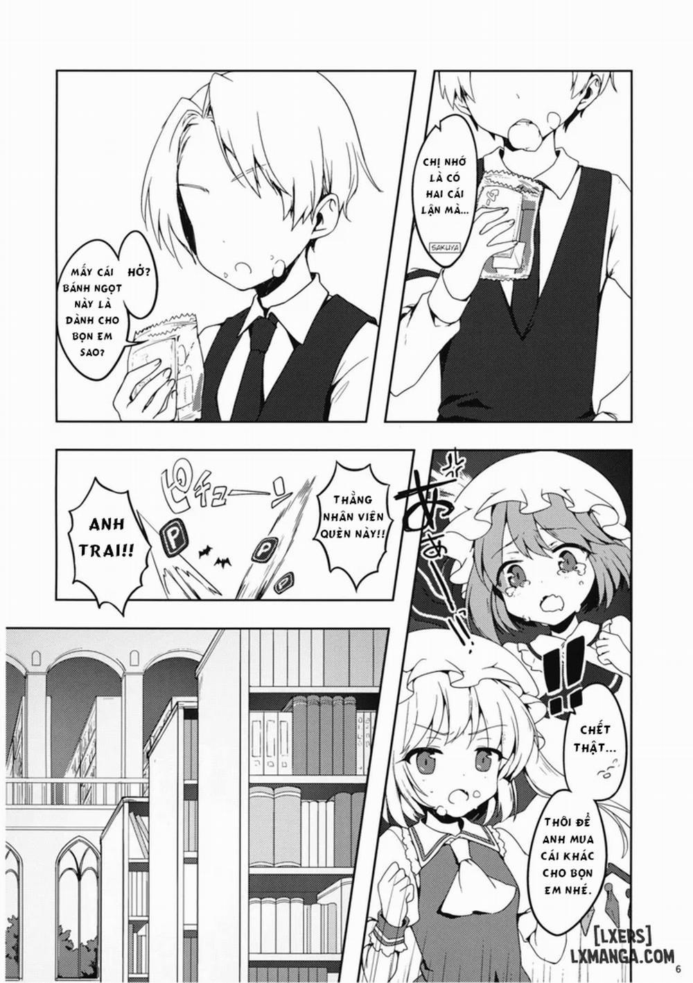 Patchouli-san ni Yowami o Nigiraretai Oneshot trang 3