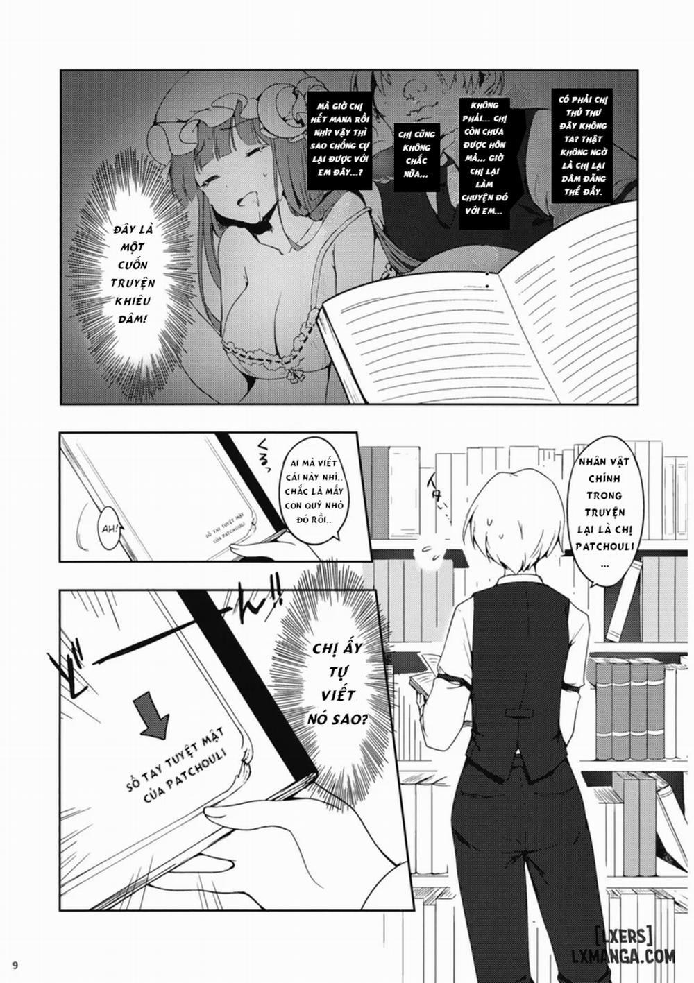 Patchouli-san ni Yowami o Nigiraretai Oneshot trang 6