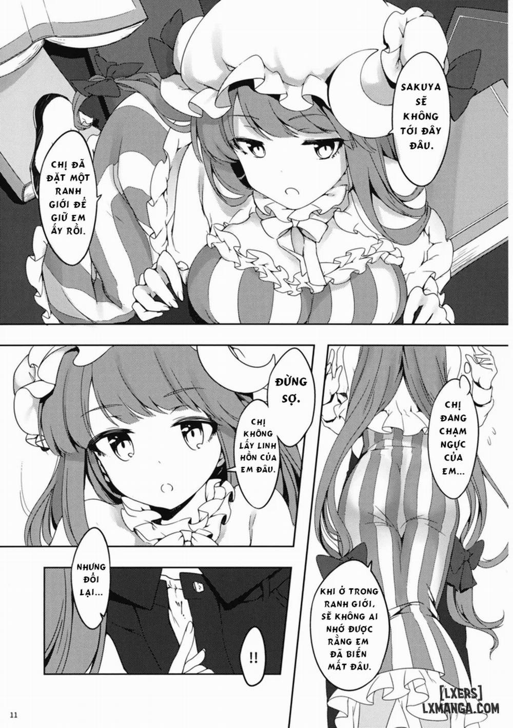 Patchouli-san ni Yowami o Nigiraretai Oneshot trang 8
