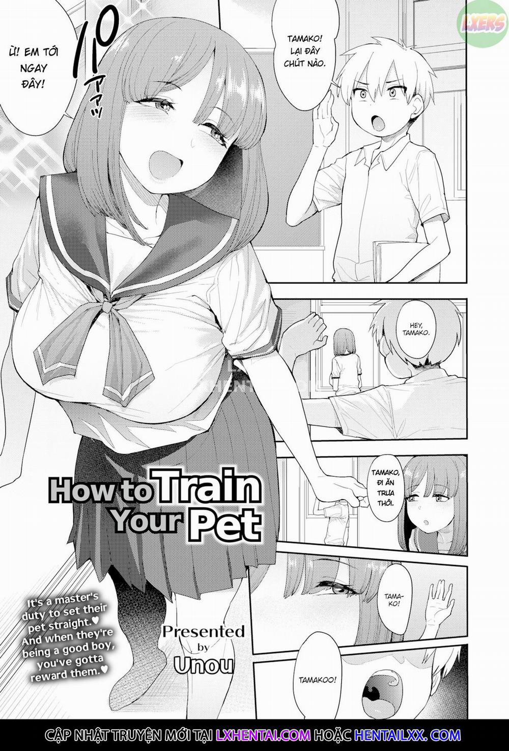 Pet no Shitsukekata Oneshot trang 1