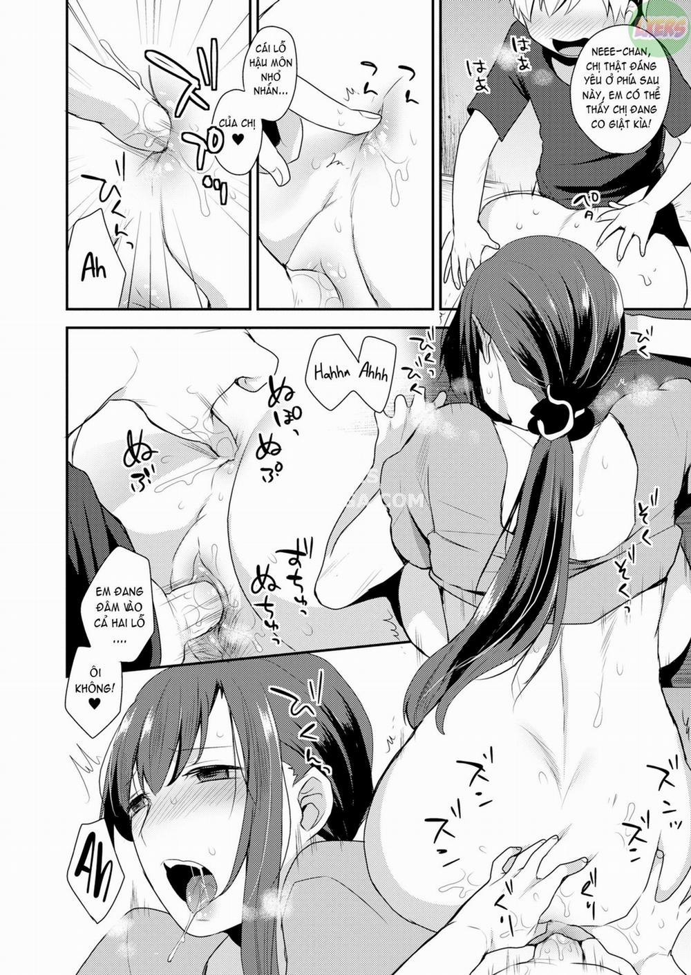 Phần thưởng của chị gái Oneshot trang 13