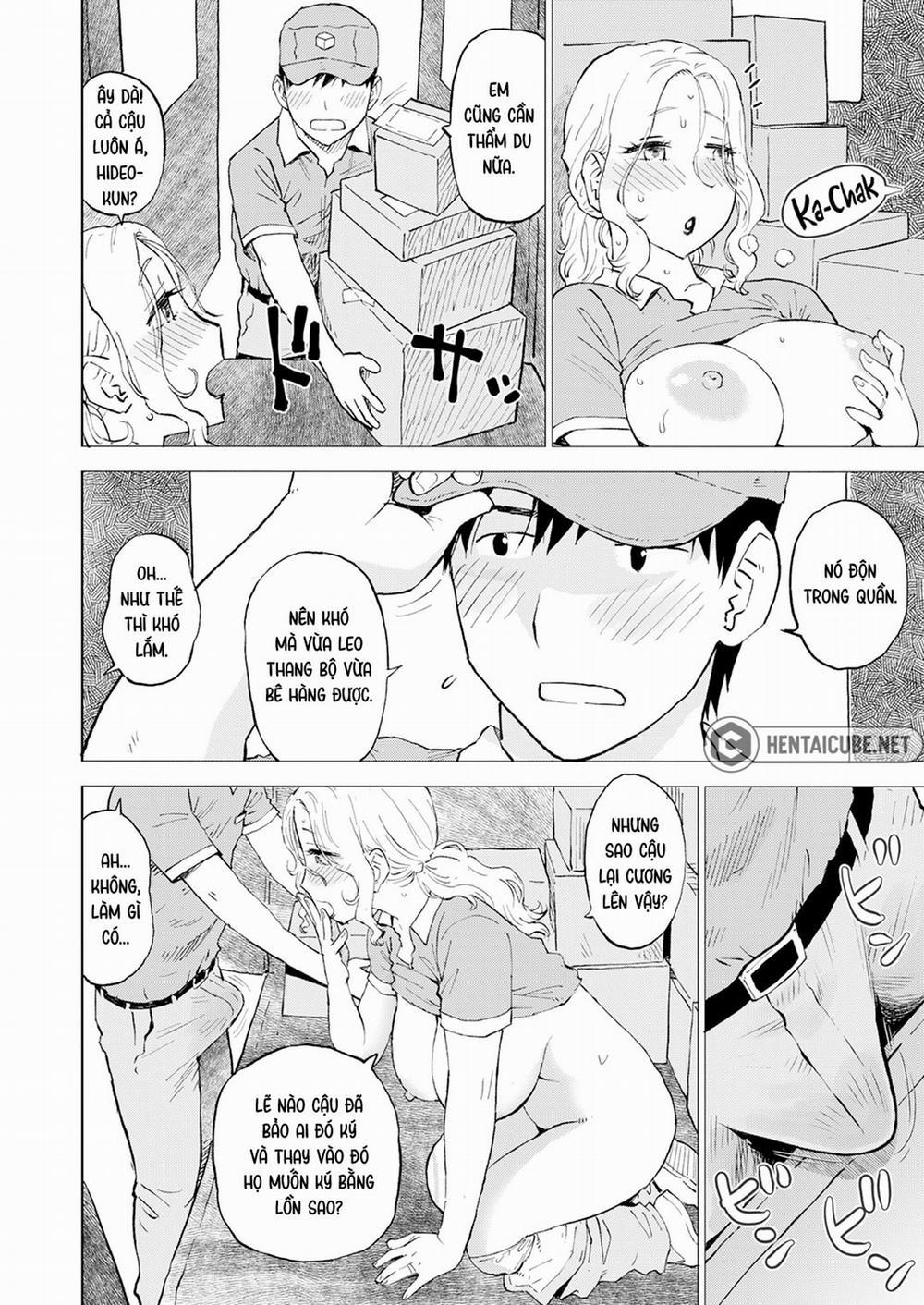 Phía sau xe giao hàng Oneshot trang 5