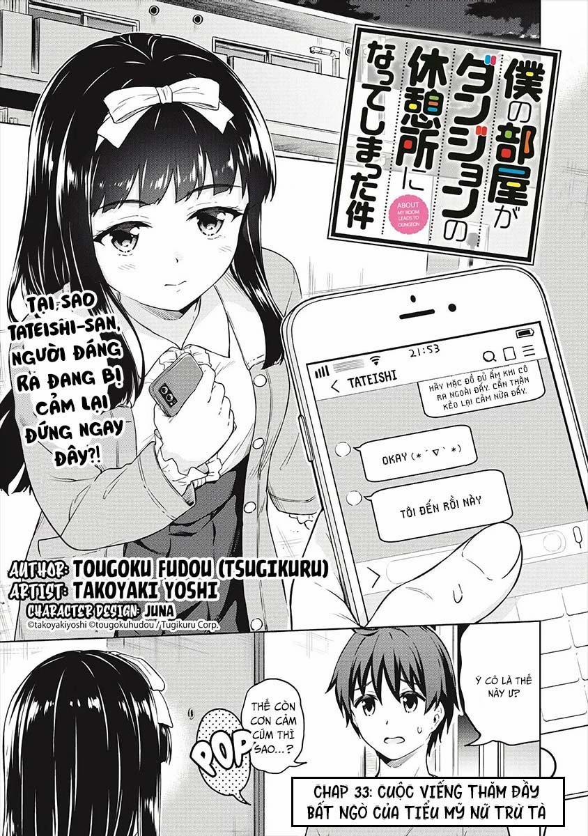 Phòng Của Tôi Lại Liên Kết Tới Hầm Ngục 33 trang 2