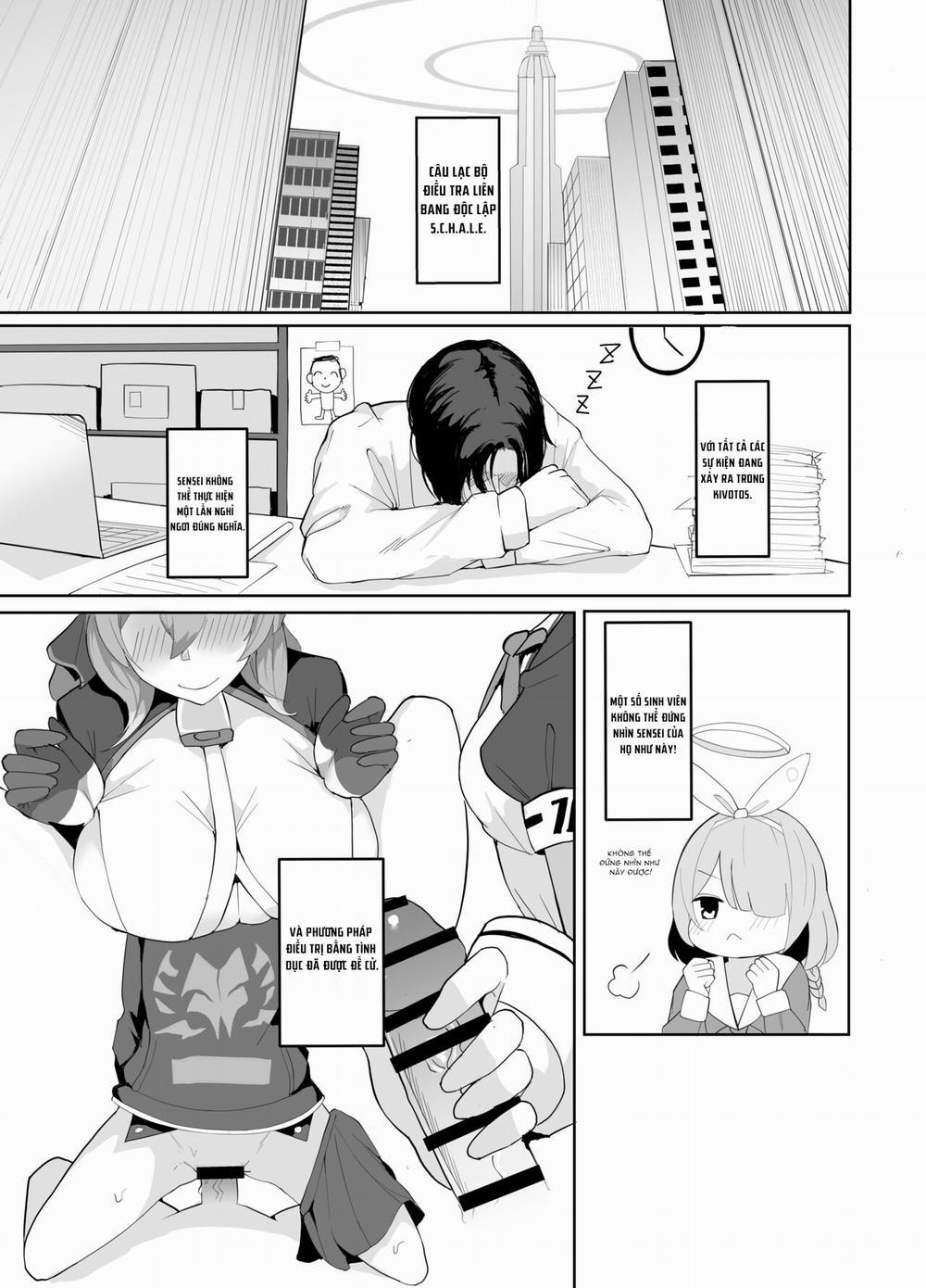 Phòng điều trị tình dục của Blue Archive ( Ajitani Hifumi ) Oneshot trang 1