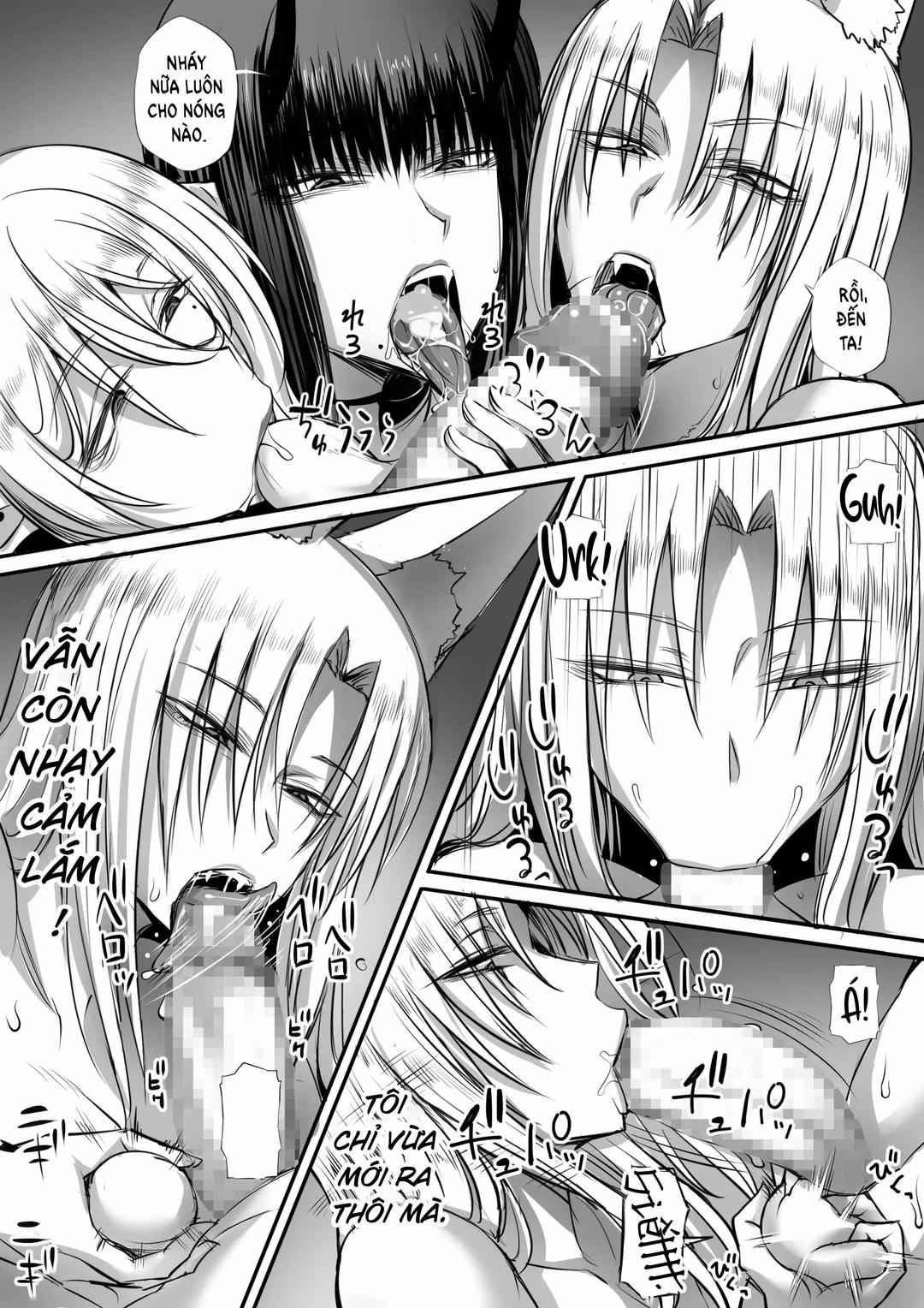 Phục vụ những nữ quái vếu khủng 2 trang 18