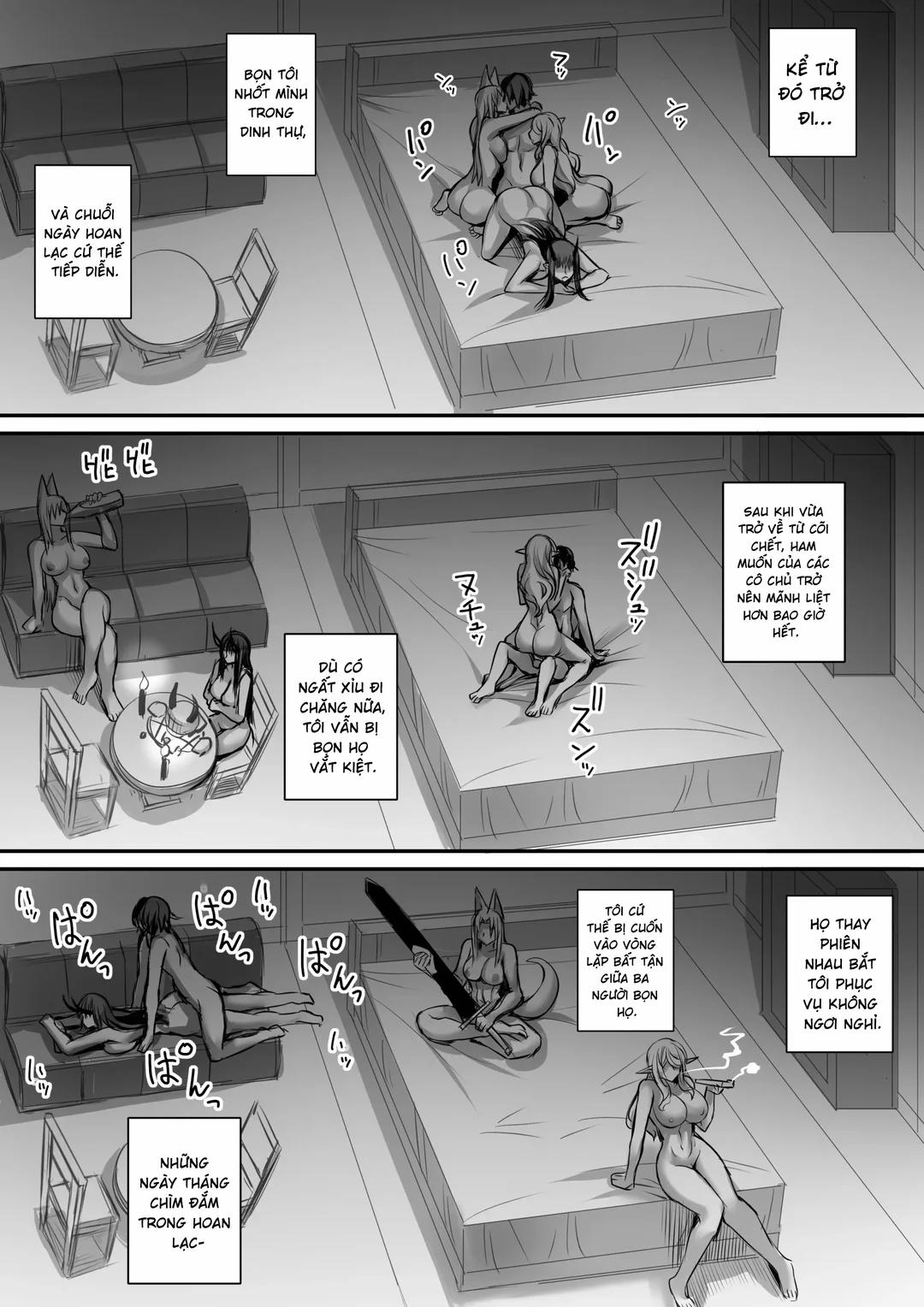 Phục vụ những nữ quái vếu khủng 2 trang 40