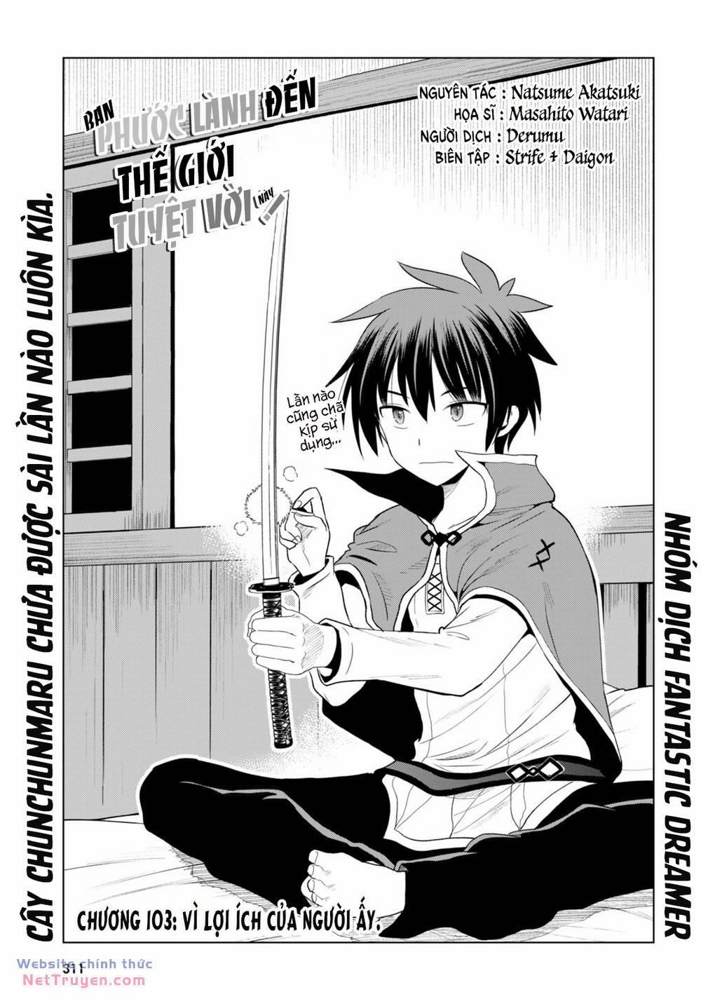 Phước Lành Cho Thế Giới 103 trang 1