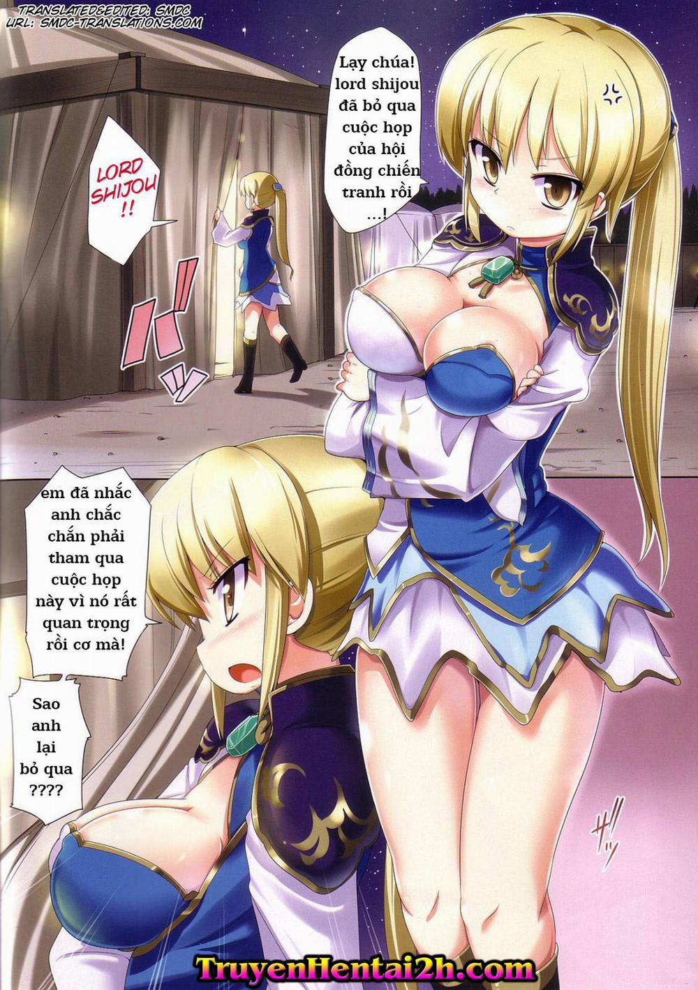 PINK CLIFE (Dynasty Warriors) Oneshot [Full Color] trang 2