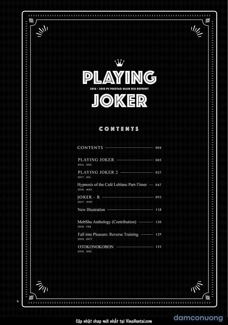 Playing Joker ~Mob X Shujinkou Soushuuhen~ (Persona 5) 1 trang 4