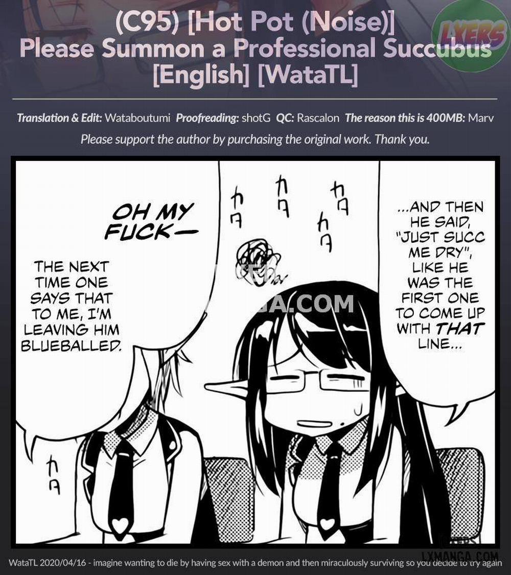 Please Summon a Professional Succubus Oneshot trang 30