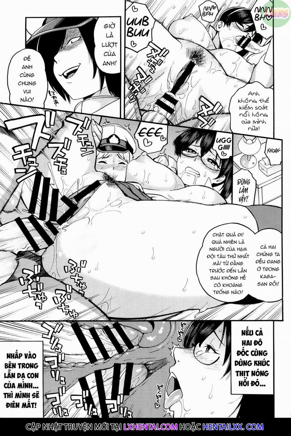 Please teach us! Kaga-sensei's ~First DP lesson~ Oneshot trang 13