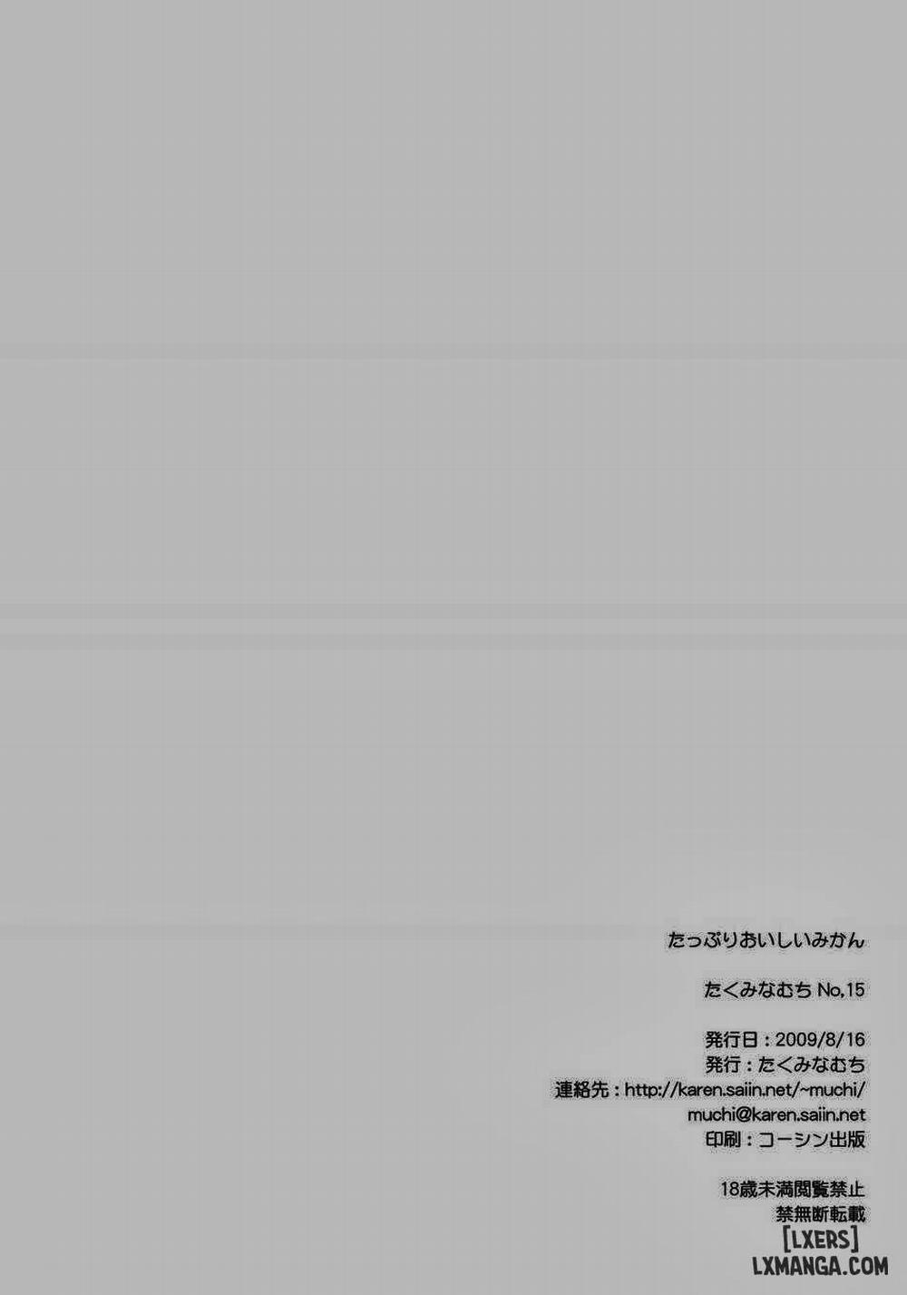 Plenty of Delicious Mandarins Oneshot trang 48