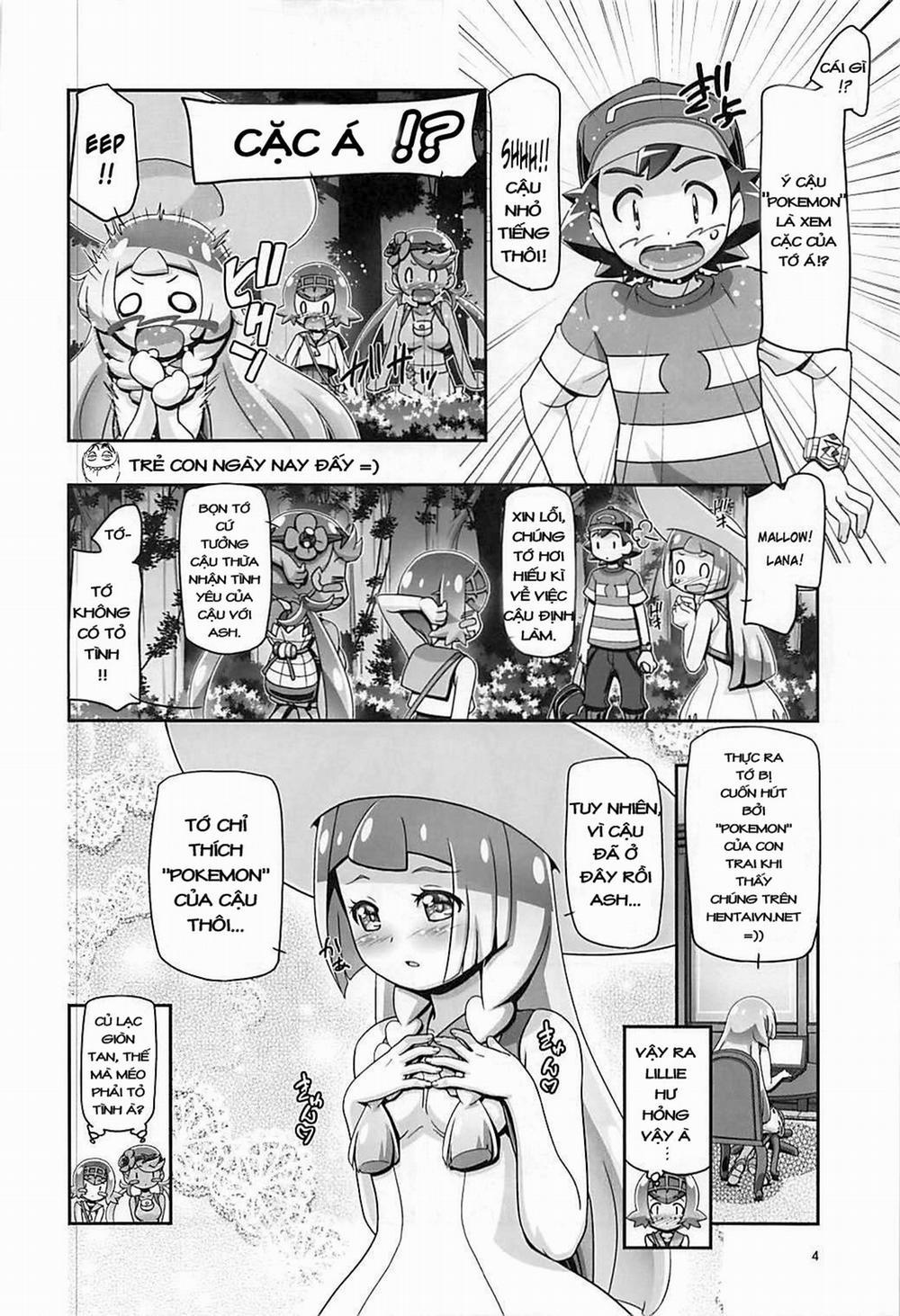 PM GALS Sun Moon Lillie + BBS NOTE Winter 2017 PM GALS Ms. Ash (Pokémon Sun and Moon) Oneshot trang 3