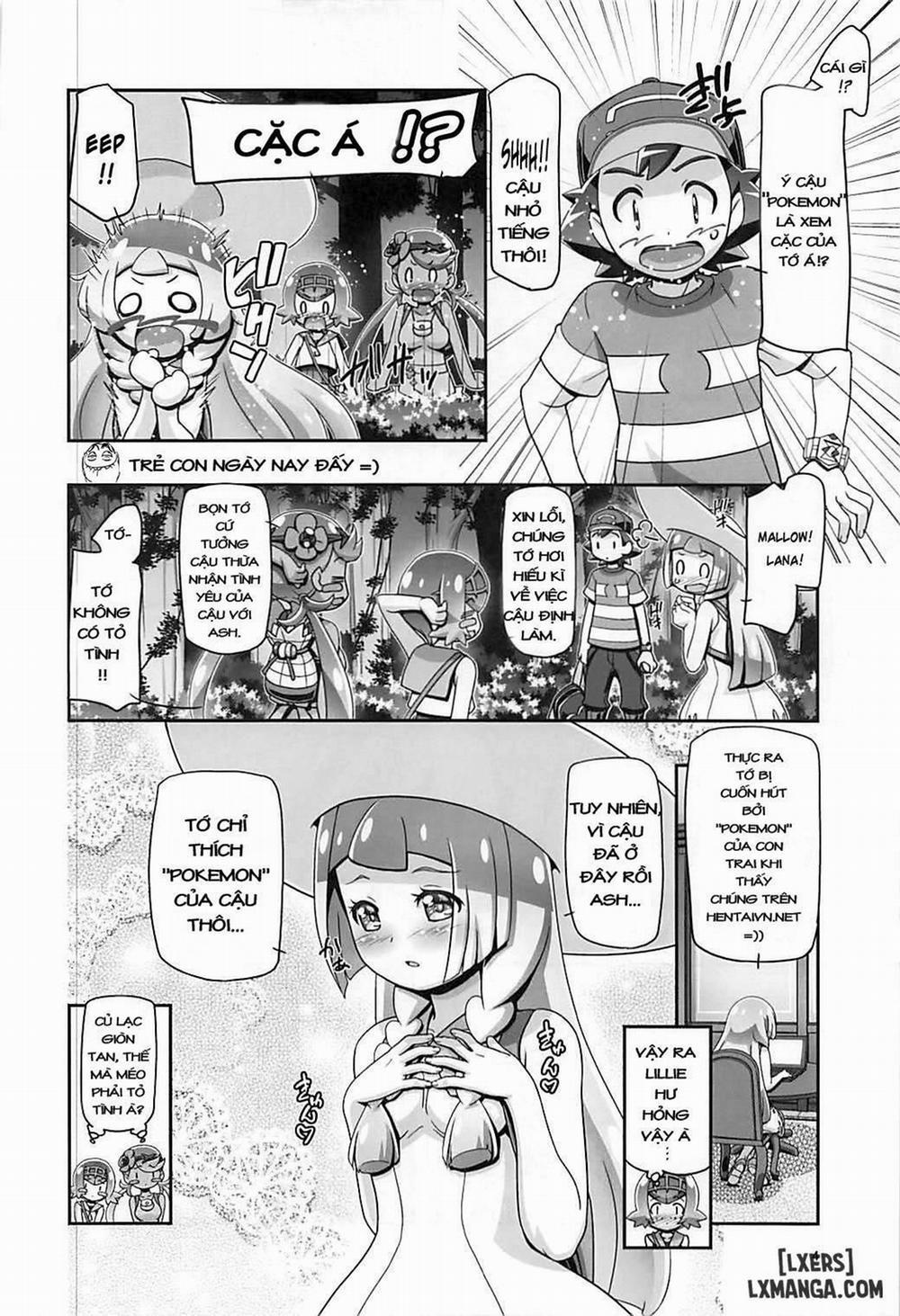 PM GALS Sun Moon Lillie Oneshot trang 2