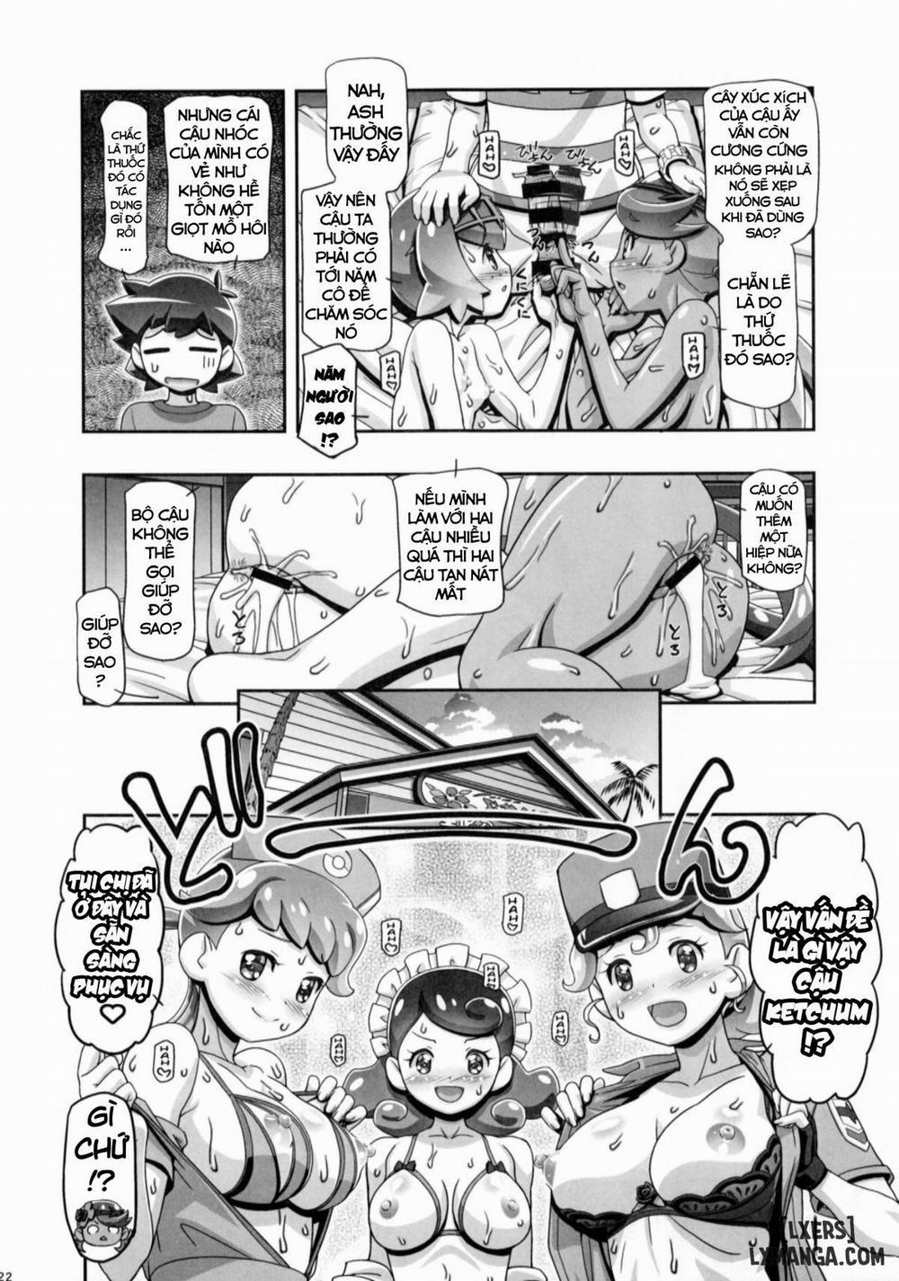 PM GALS SUNMOON MALLOW Oneshot trang 20